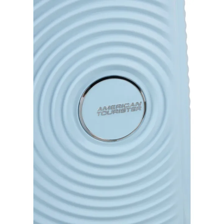 Kindertrolleys|Kinderkoffers>American Tourister Soundbox Mini Spinner 47/16 pastel blue