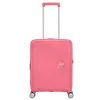Transavia Trolleys|Ryanair Trolleys>American Tourister Soundbox Spinner 55 Expandable sun kissed coral