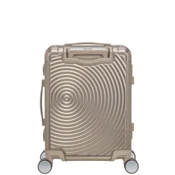 Transavia Trolleys|Handbagage Trolleys>American Tourister Soundbox Alu Spinner 55/20 TSA bronze