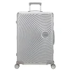 Reistrolleys|Reiskoffers>American Tourister Soundbox Alu Spinner 77/28 TSA silver