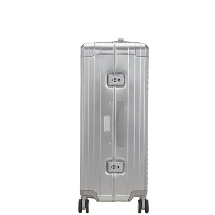 Reistrolleys|Reiskoffers>American Tourister Soundbox Alu Spinner 77/28 TSA silver