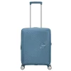 Transavia Trolleys|Ryanair Trolleys>American Tourister Soundbox Spinner 55 Expandable stone blue
