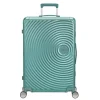 Reistrolleys|Reiskoffers>American Tourister Soundbox Aluminium Spinner 77 cm Expandable dusty turquoise