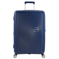 Reistrolleys|Reiskoffers>American Tourister Soundbox Spinner 77 Expandable midnight navy