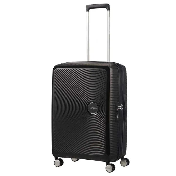 Reistrolleys|Reiskoffers>American Tourister Soundbox Spinner 67 Expandable bass black
