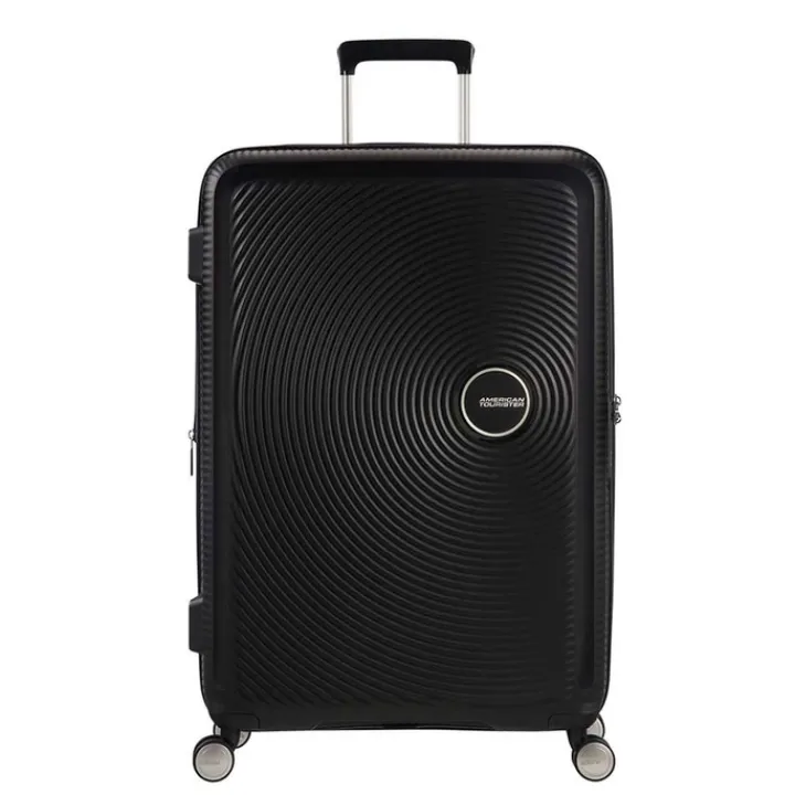 Reistrolleys|Reiskoffers>American Tourister Soundbox Spinner 67 Expandable bass black