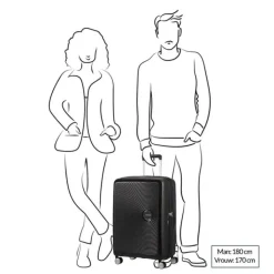 Reistrolleys|Reiskoffers>American Tourister Soundbox Spinner 67 Expandable turquoise tonic