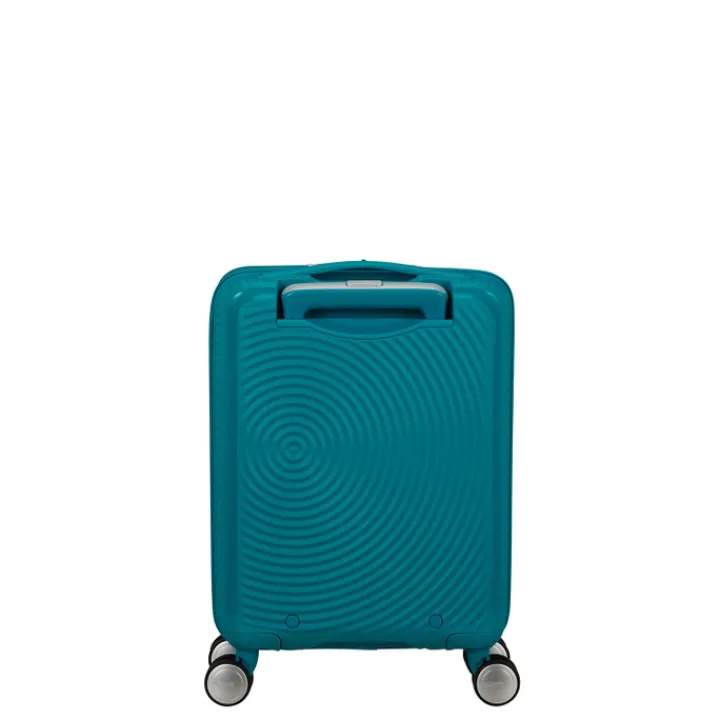 Kindertrolleys|Reiskoffers>American Tourister Soundbox Mini Spinner 47 deep teal