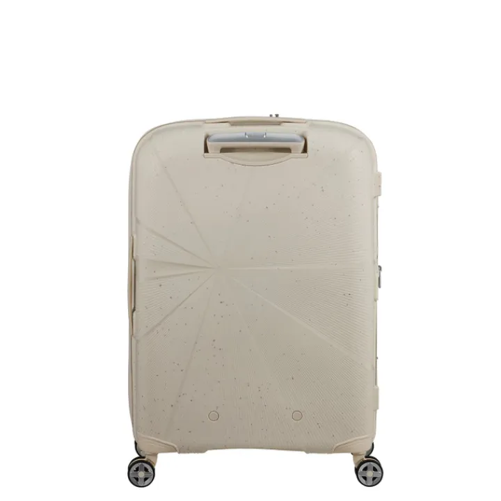 Reistrolleys|Reiskoffers>American Tourister Starvibe Spinner 67/24 Expandable TSA Ltd cream speckles