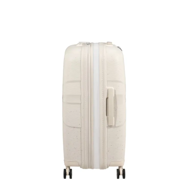 Reistrolleys|Reiskoffers>American Tourister Starvibe Spinner 67/24 Expandable TSA Ltd cream speckles