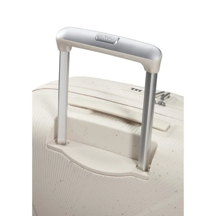 Reistrolleys|Reiskoffers>American Tourister Starvibe Spinner 67/24 Expandable TSA Ltd cream speckles