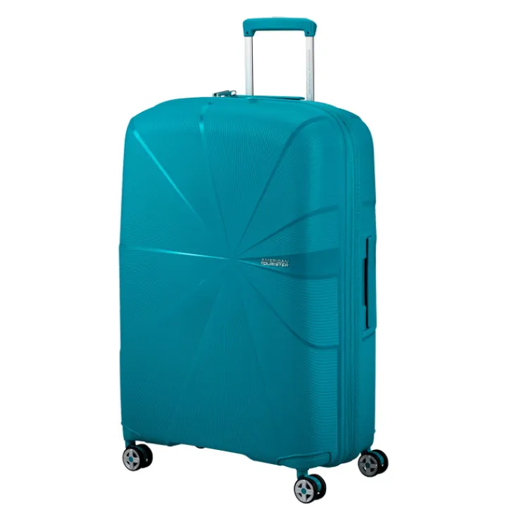 Reistrolleys|Reiskoffers>American Tourister Starvibe Spinner 77 EXP verdigris