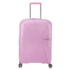 Reistrolleys|Reiskoffers>American Tourister Starvibe Spinner 67 EXP met. pastel lavender