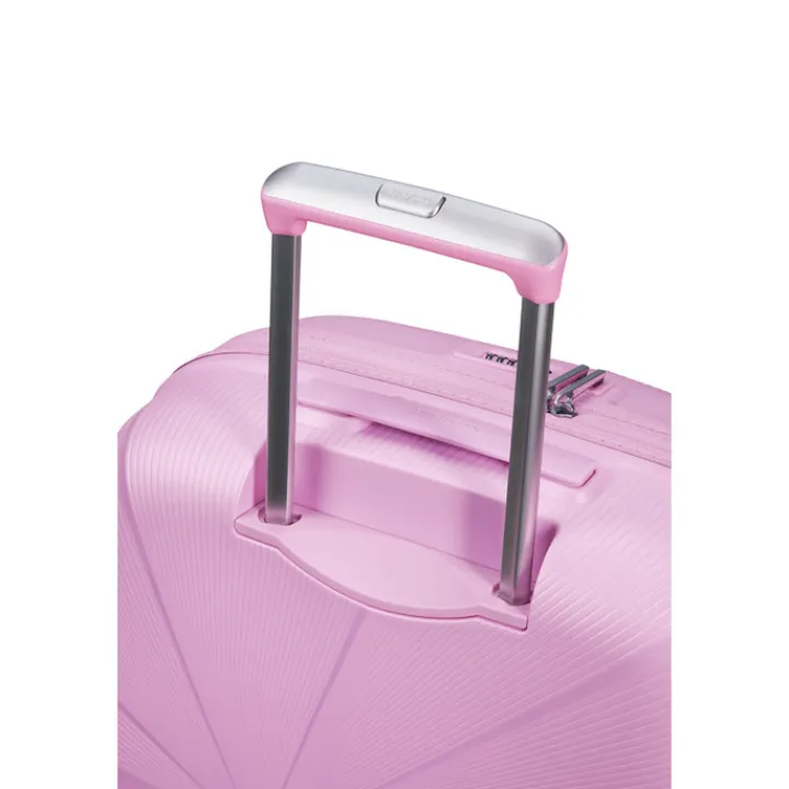 Reistrolleys|Reiskoffers>American Tourister Starvibe Spinner 67 EXP met. pastel lavender