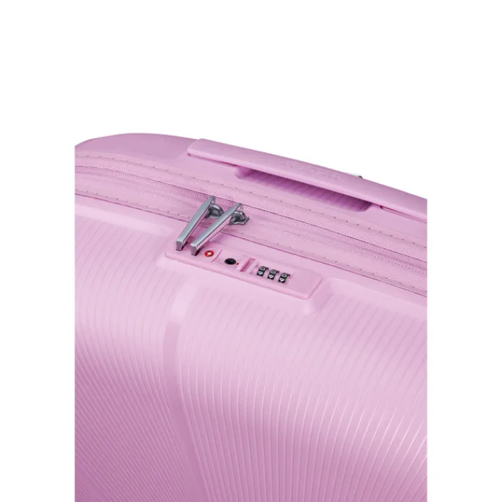 Reistrolleys|Reiskoffers>American Tourister Starvibe Spinner 67 EXP met. pastel lavender