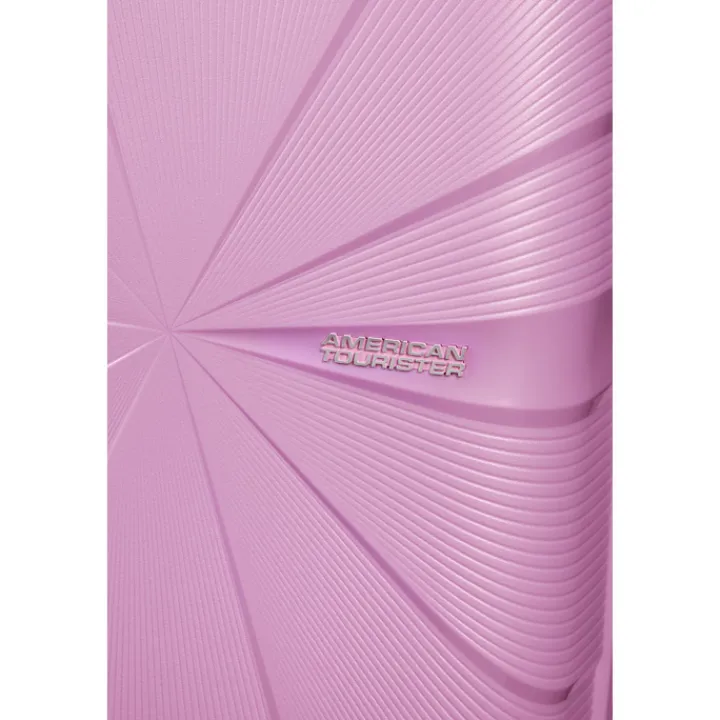 Reistrolleys|Reiskoffers>American Tourister Starvibe Spinner 67 EXP met. pastel lavender