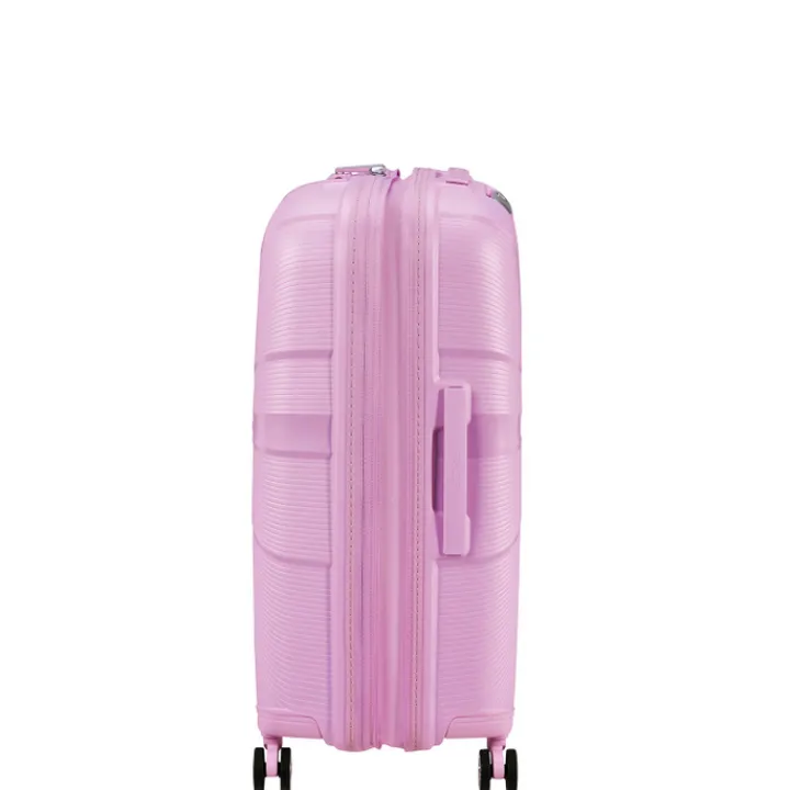 Reistrolleys|Reiskoffers>American Tourister Starvibe Spinner 67 EXP met. pastel lavender