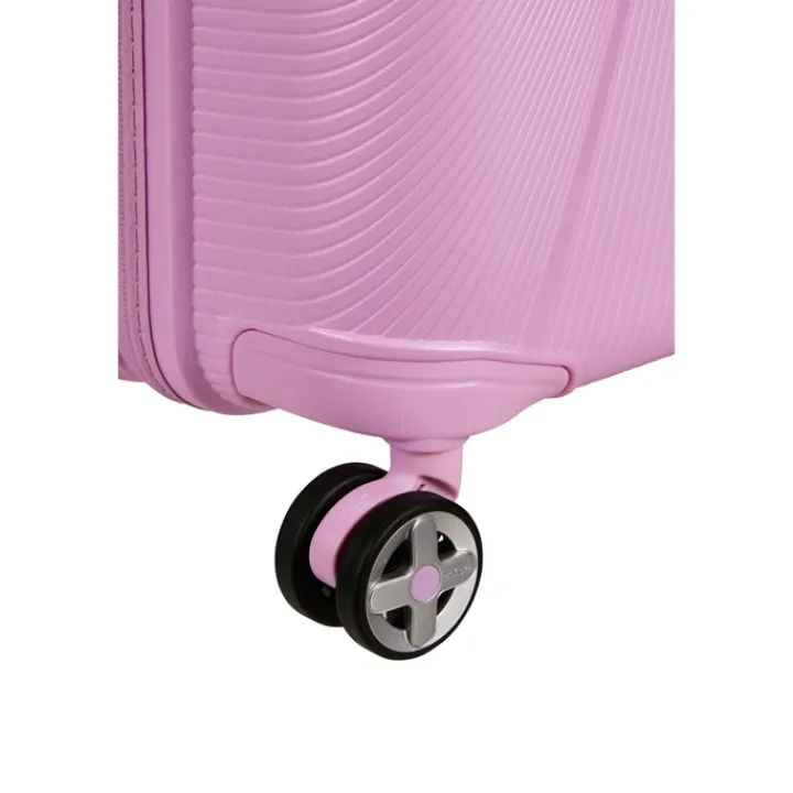 Reistrolleys|Reiskoffers>American Tourister Starvibe Spinner 67 EXP met. pastel lavender