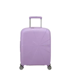 Transavia Trolleys|Handbagage Trolleys>American Tourister Starvibe Spinner 55 EXP digital lavender