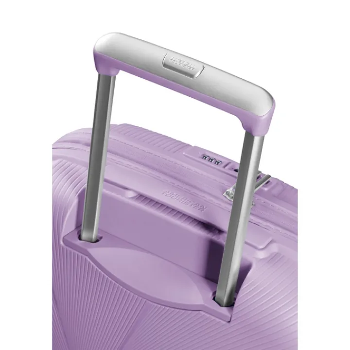 Transavia Trolleys|Handbagage Trolleys>American Tourister Starvibe Spinner 55 EXP digital lavender