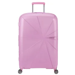 Reistrolleys|Reiskoffers>American Tourister Starvibe Spinner 77 EXP met. pastel lavender