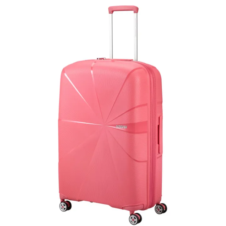 Reistrolleys|Reiskoffers>American Tourister Starvibe Spinner 77 EXP sun kissed coral