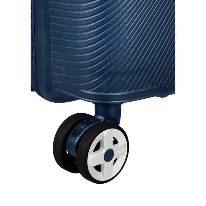 Transavia Trolleys|Lichtgewicht Koffers>American Tourister Starvibe Spinner 55 EXP navy