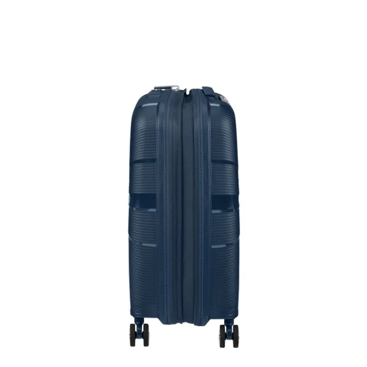Transavia Trolleys|Lichtgewicht Koffers>American Tourister Starvibe Spinner 55 EXP navy