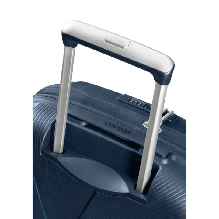 Transavia Trolleys|Lichtgewicht Koffers>American Tourister Starvibe Spinner 55 EXP navy
