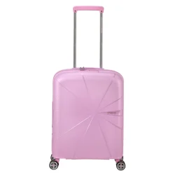 Transavia Trolleys|Handbagage Trolleys>American Tourister Starvibe Spinner 55 EXP met. pastel lavender