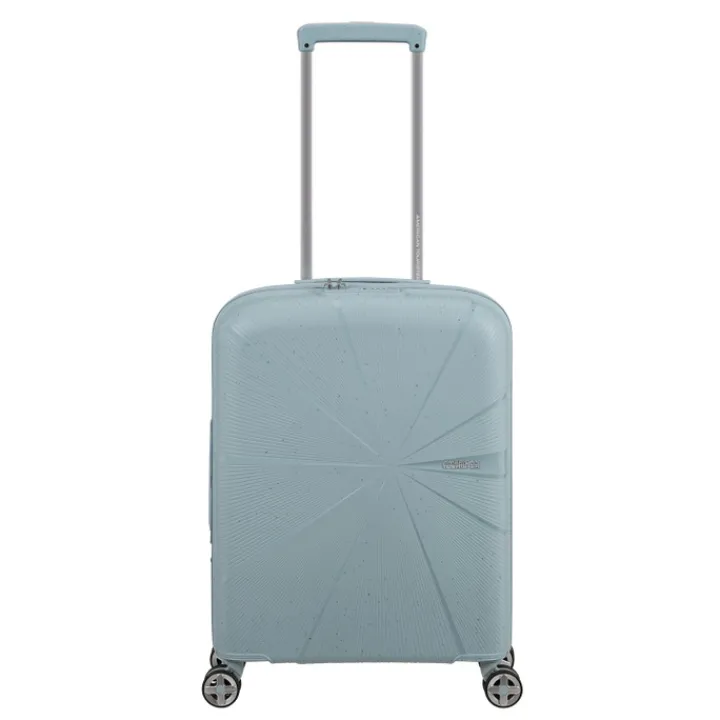 Handbagage Trolleys|Reistrolleys>American Tourister Starvibe Spinner 55/20 Expandable TSA Ltd azzurro speckles