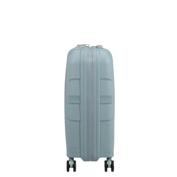 Handbagage Trolleys|Reistrolleys>American Tourister Starvibe Spinner 55/20 Expandable TSA Ltd azzurro speckles