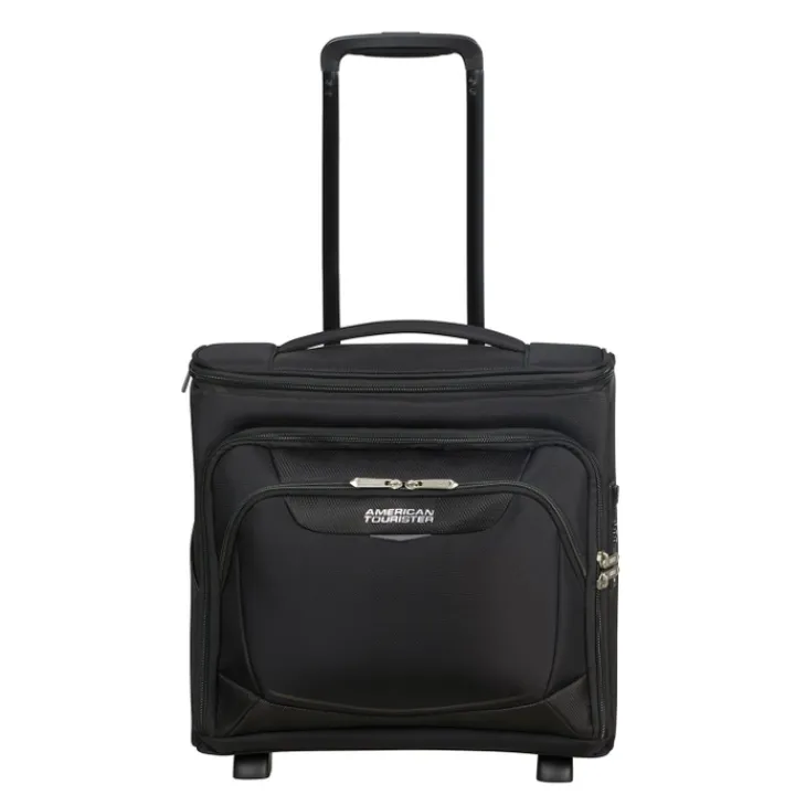 Handbagage Trolleys|Reistrolleys>American Tourister Summerride Upright Underseater Exp black