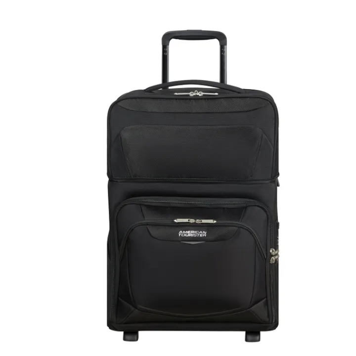 Handbagage Trolleys|Reistrolleys>American Tourister Summerride Upright Underseater Exp black