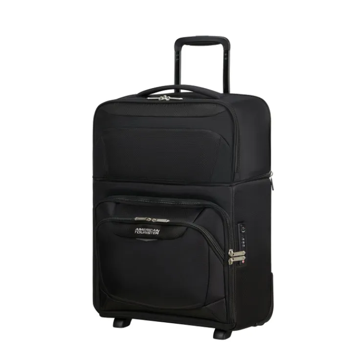 Handbagage Trolleys|Reistrolleys>American Tourister Summerride Upright Underseater Exp black