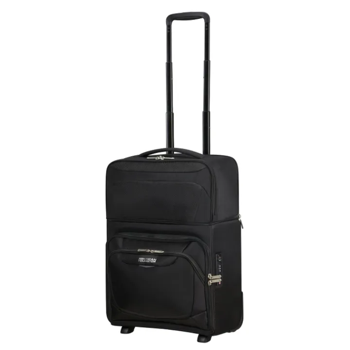 Handbagage Trolleys|Reistrolleys>American Tourister Summerride Upright Underseater Exp black