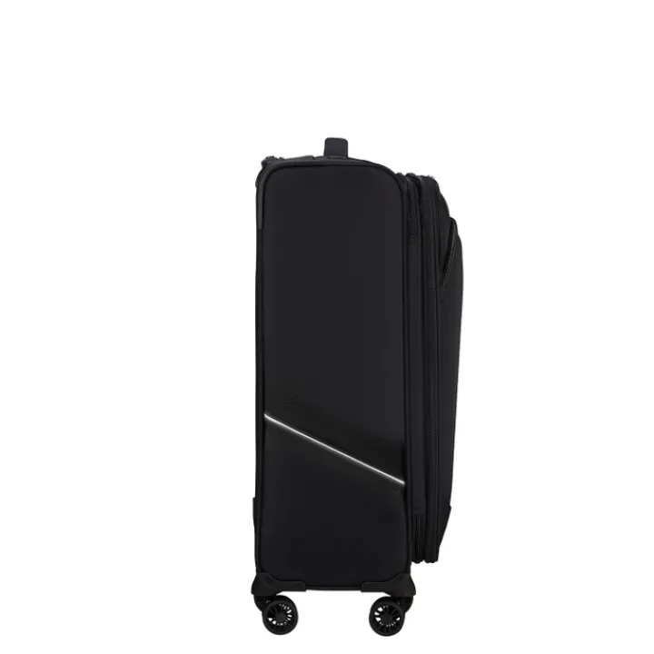 Reistrolleys|Reiskoffers>American Tourister Summerride Spinner M Exp black