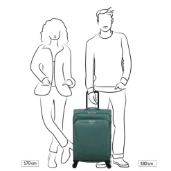 Reistrolleys|Reiskoffers>American Tourister Summerride Spinner M Exp TSA black