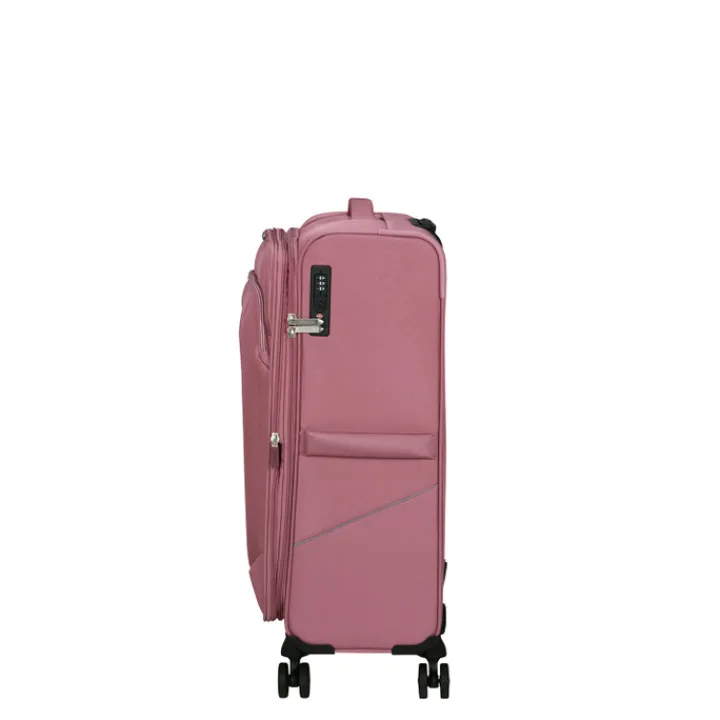 Reistrolleys|Reiskoffers>American Tourister Summerride Spinner M 69 cm Exp lilas pink