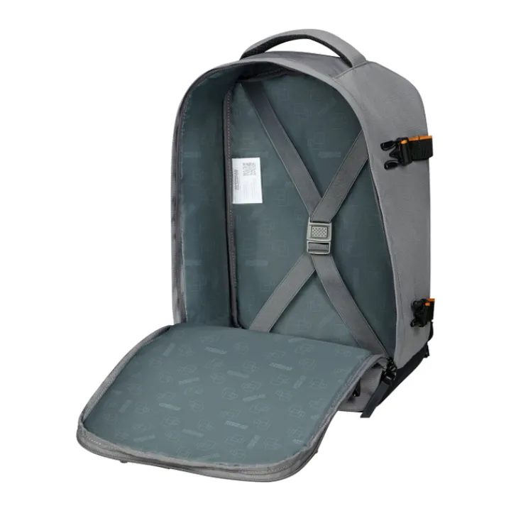 Kleine Reistassen|Handbagage Reistassen>American Tourister Take2Cabin Casual Backpack S dark grey