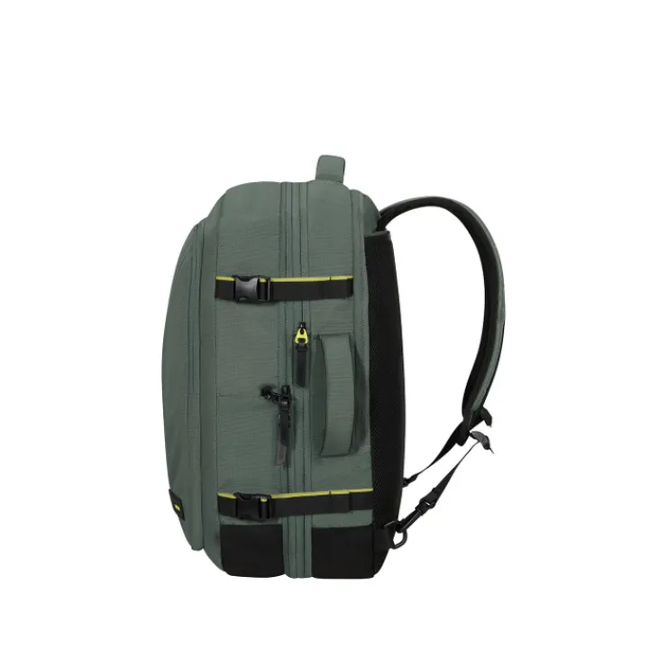 Handbagage Reistassen|Heren Reistassen>American Tourister TAKE2CABIN Travel Backpack L Expandable dark forest