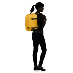 Kleine Reistassen|Handbagage Reistassen>American Tourister TAKE2CABIN Casual Backpack S yellow