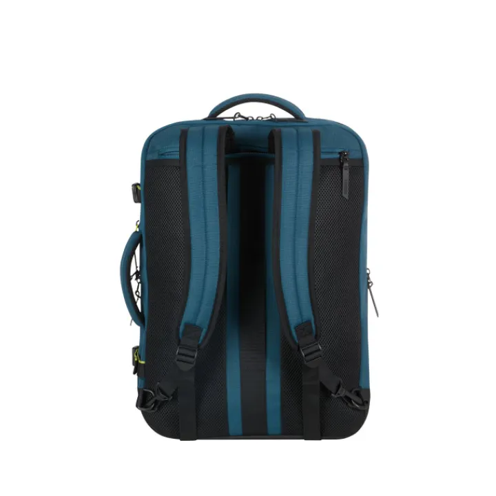 Handbagage Reistassen|Heren Reistassen>American Tourister TAKE2CABIN Travel Backpack L Expandable harbor blue