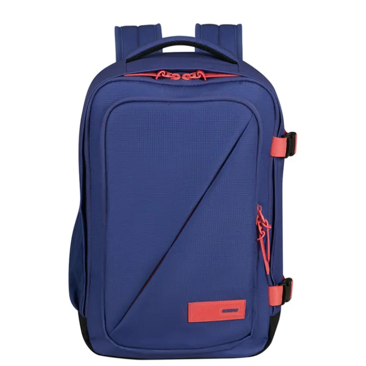 Kleine Reistassen|Handbagage Reistassen>American Tourister TAKE2CABIN Casual Backpack S dusk purple/coral