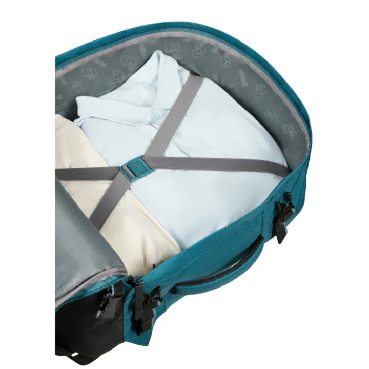 Handbagage Reistassen|Heren Reistassen>American Tourister Take2Cabin Casual Backpack M totally teal