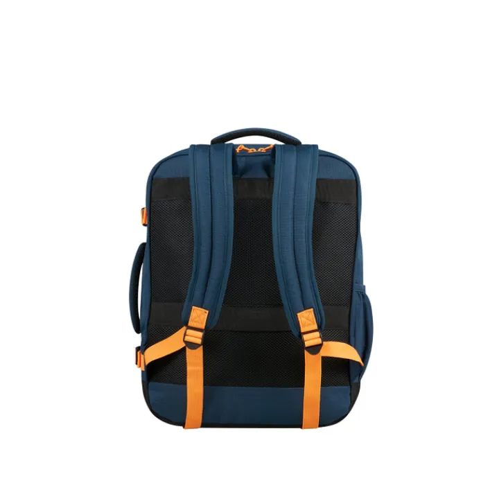 Handbagage Reistassen|Heren Reistassen>American Tourister TAKE2CABIN Casual Backpack M navy/radiant orange