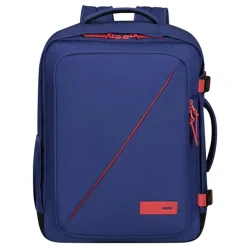 Handbagage Reistassen|Dames Reistassen>American Tourister TAKE2CABIN Casual Backpack M dusk purple/coral