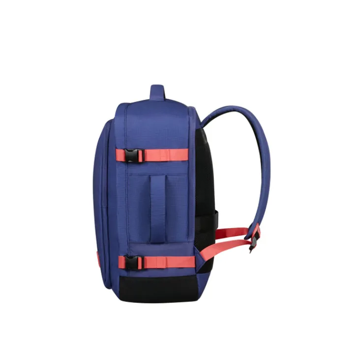 Handbagage Reistassen|Dames Reistassen>American Tourister TAKE2CABIN Casual Backpack M dusk purple/coral