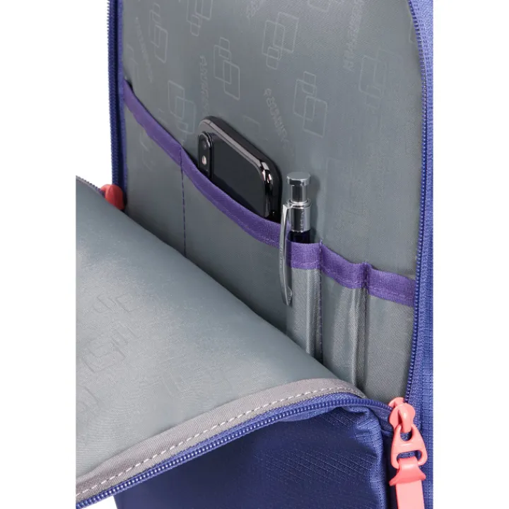 Handbagage Reistassen|Dames Reistassen>American Tourister TAKE2CABIN Casual Backpack M dusk purple/coral