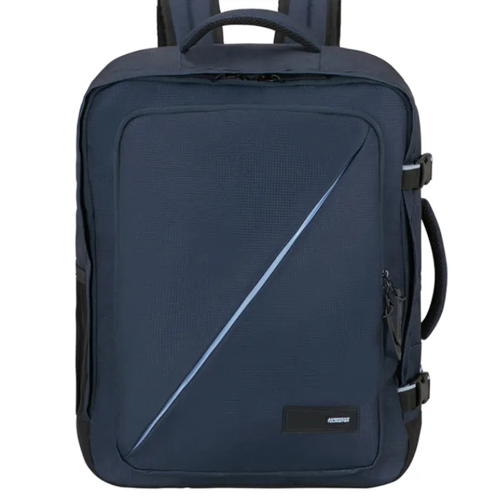 Handbagage Reistassen|Heren Reistassen>American Tourister Take2Cabin Casual Backpack M dark navy